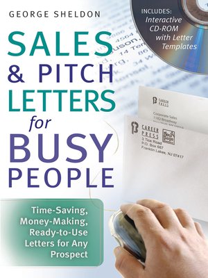 Sales Amp Pitch Letters For Busy People By George Sheldon